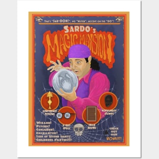 Sardo's Magic Mansion Posters and Art